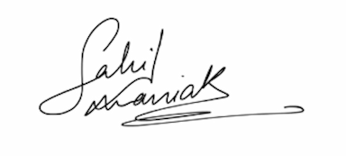 Sahil Signature